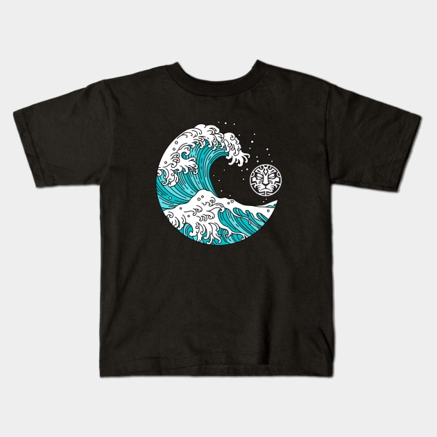 Jinrai: High Tide Kids T-Shirt by Mister Jinrai